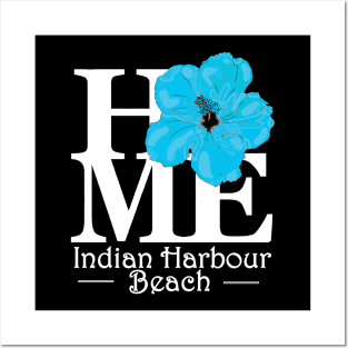 HOME Indian Harbour Beach Blue Hibiscus Posters and Art